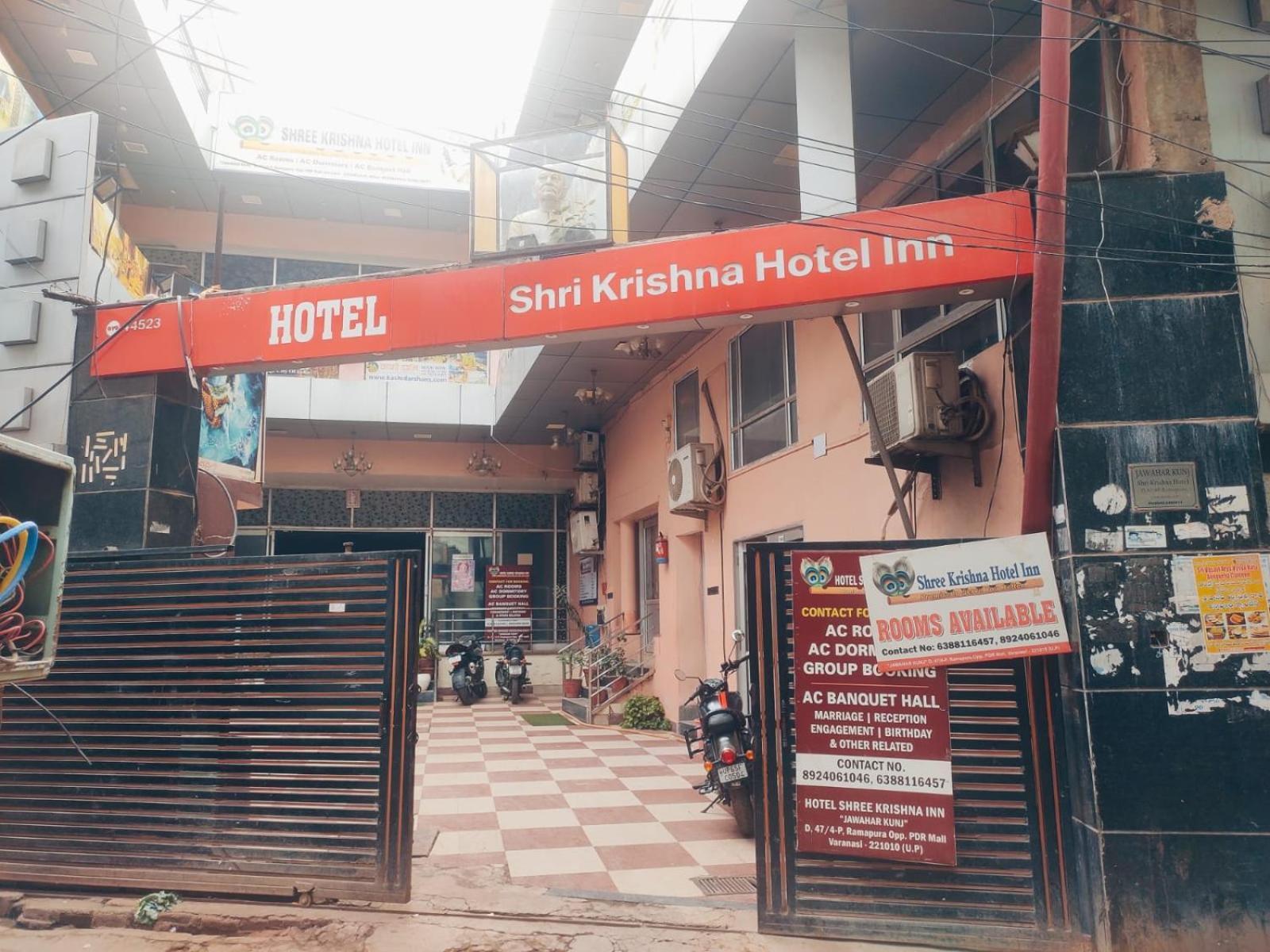 Shree Krishna Hotel Inn Varanasi Eksteriør billede